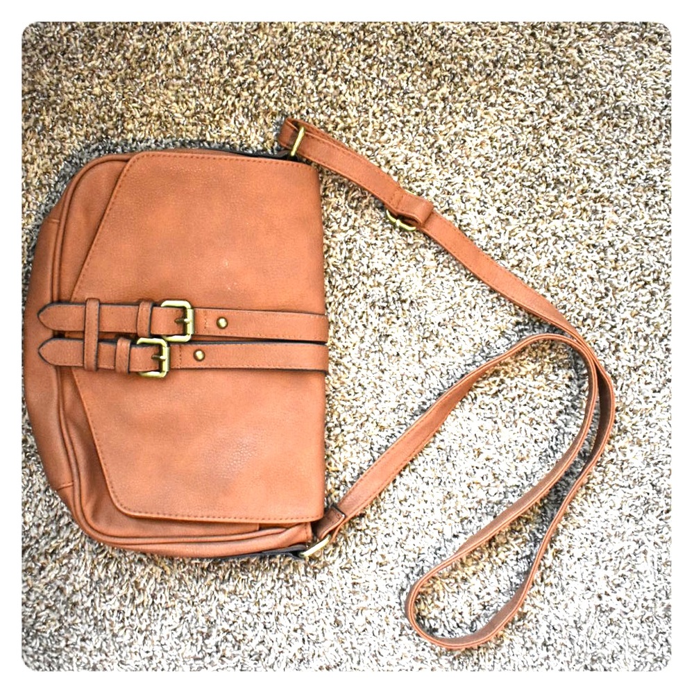Camel crossbody